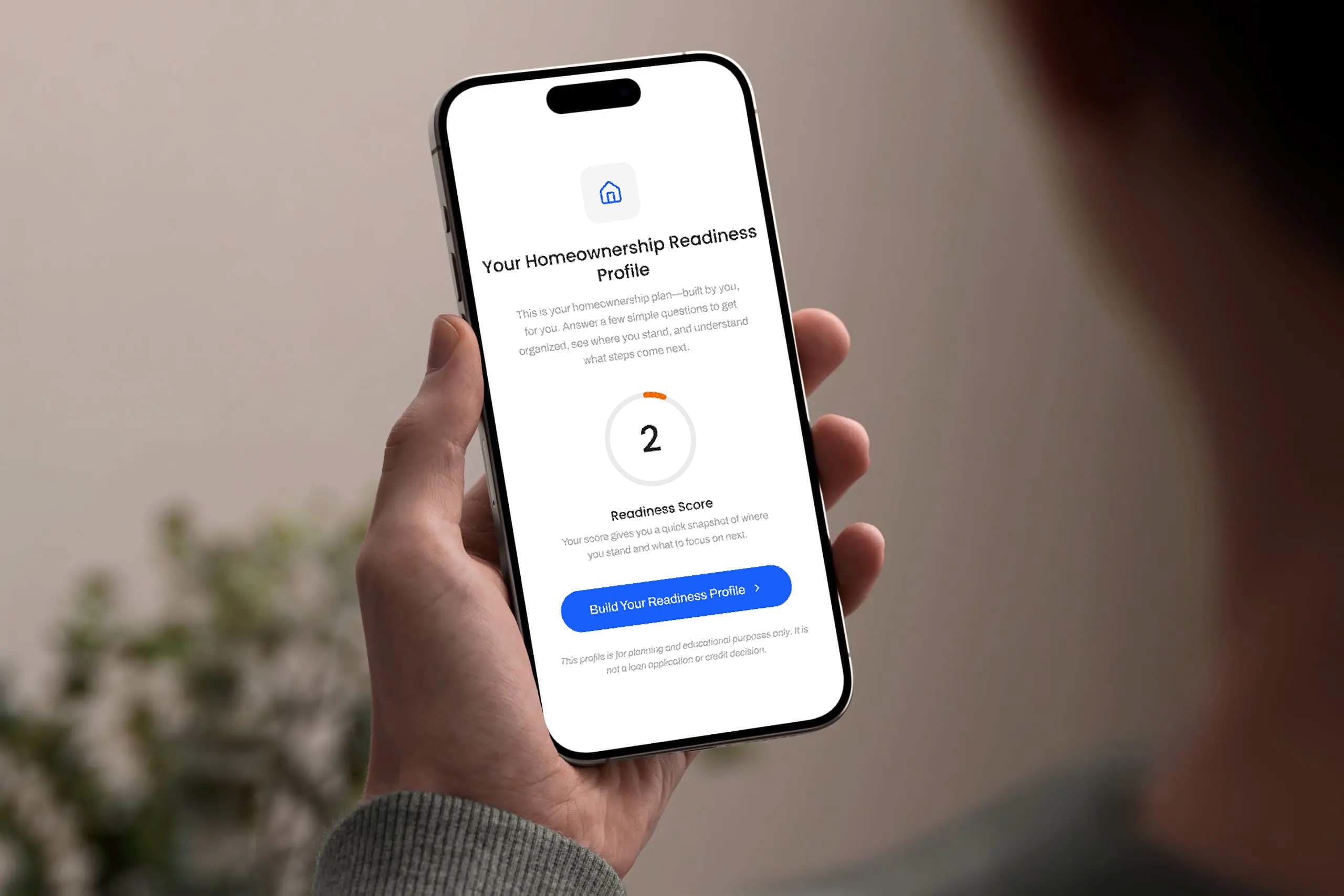 Teamster Home Advantage Mobile Enrollment Screen